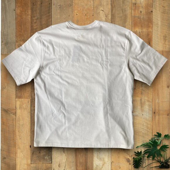 🤩NWT adidas originals cheetah animal print t-shirt trefoil womens oversized M - Picture 3 of 5